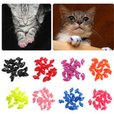 20pcs Silicone Soft Cat Nail Cap Cat Paw Claw Pet Nail Protector Cat Nail Cover Pet Nail Protector Kitten Cat Pet Products