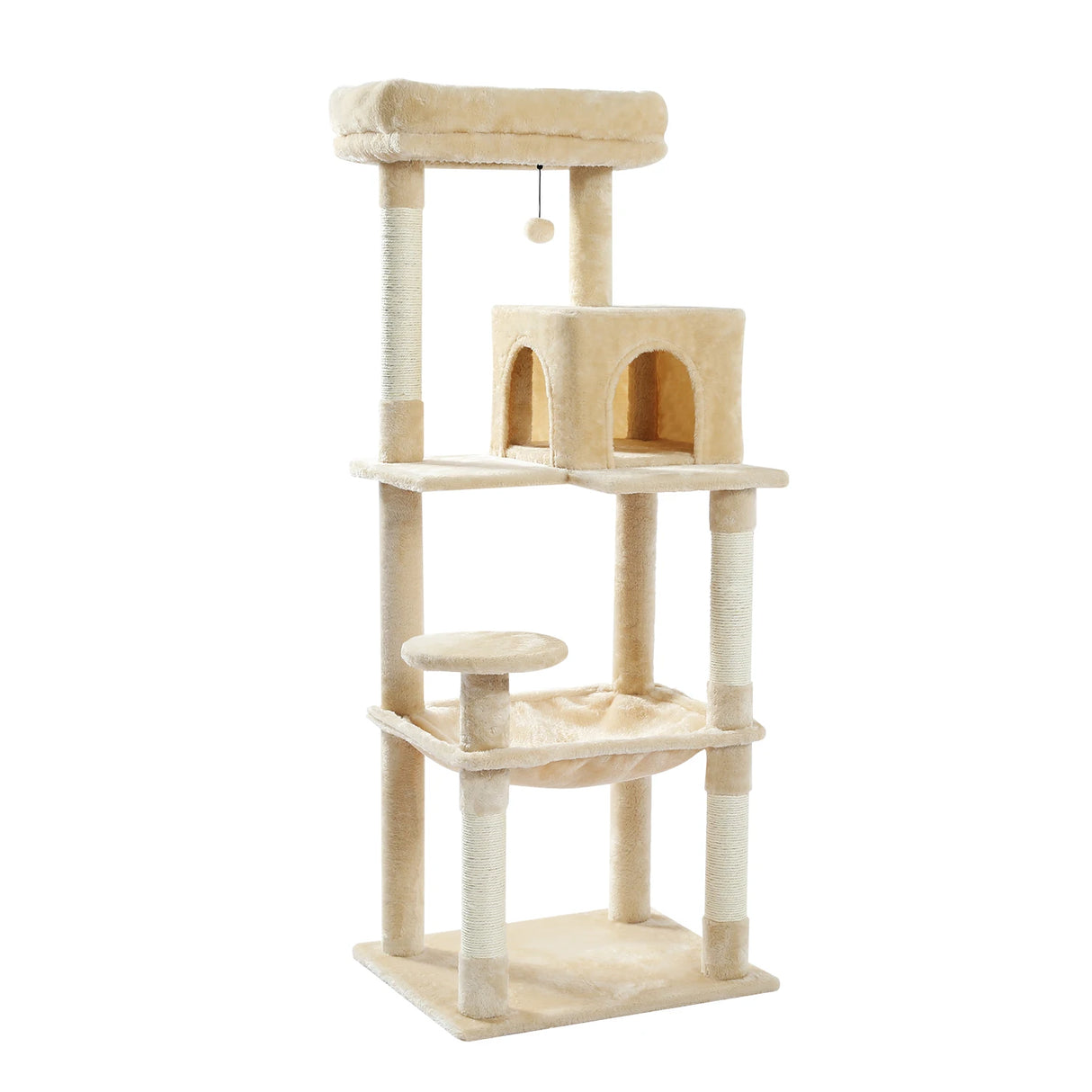 Multi-Level Cat Tree Tower with Condo Scratching Post for Cat Furniture House Cat Scratcher Cat Supplies Cat Toy