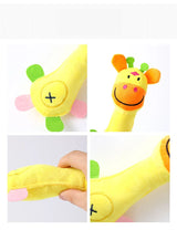 Cute Plush Toy Sound Toy Stuffed Squeaky Animal Squeak Dog Toy Cleaning Tooth Dog Chew Rope Toys