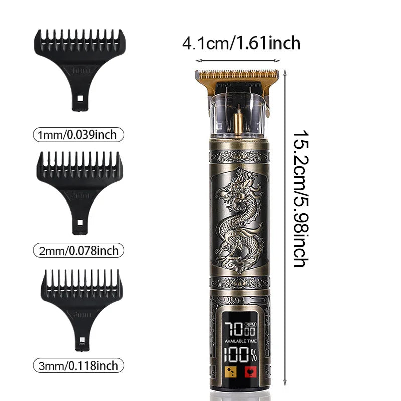 Three-speed Variable Gear T9 Hair Clipper Shaving Hair Trimming Hair Trimming Electric Shaver Boyfriend Gift Barber Clippers