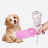 280 518ml Foldable Plastic Pet Dog Water Bottle For Dogs Cats Travel Puppy Drinking Bowl Cup Outdoor Pets Water Feeder Dispenser