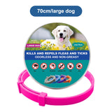 New Pet Dog Cat Collars Veterinary Anti Flea and Tick Collar for Cats Dogs Anti-parasitic Necklace for Large Small Dogs Products