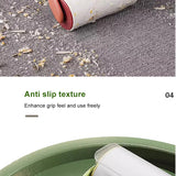 1pc Portable Lint Roller Pet Hair Remover Roller Sticky Lint Rollers For Clothes Furnitures Set Cleaning Supplies