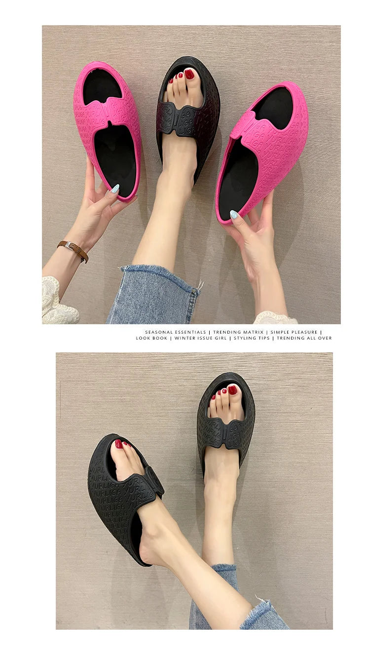 2022 Stovepipe Artifact Leg Slimming Toning Shoes Hips Shaping Fitness Stretching Weight Loss Thick  balance slippers