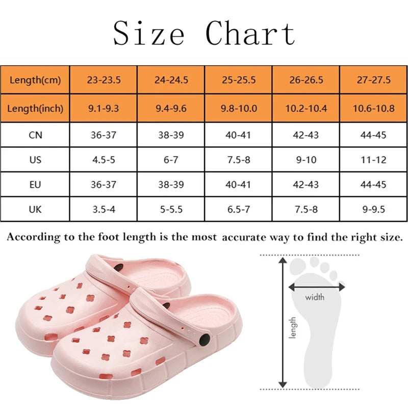 New Summer Women Slippers Fashion Sandals Men Children Home EVA Beach Sandals Outdoor Sandals Women's Garden Shoes