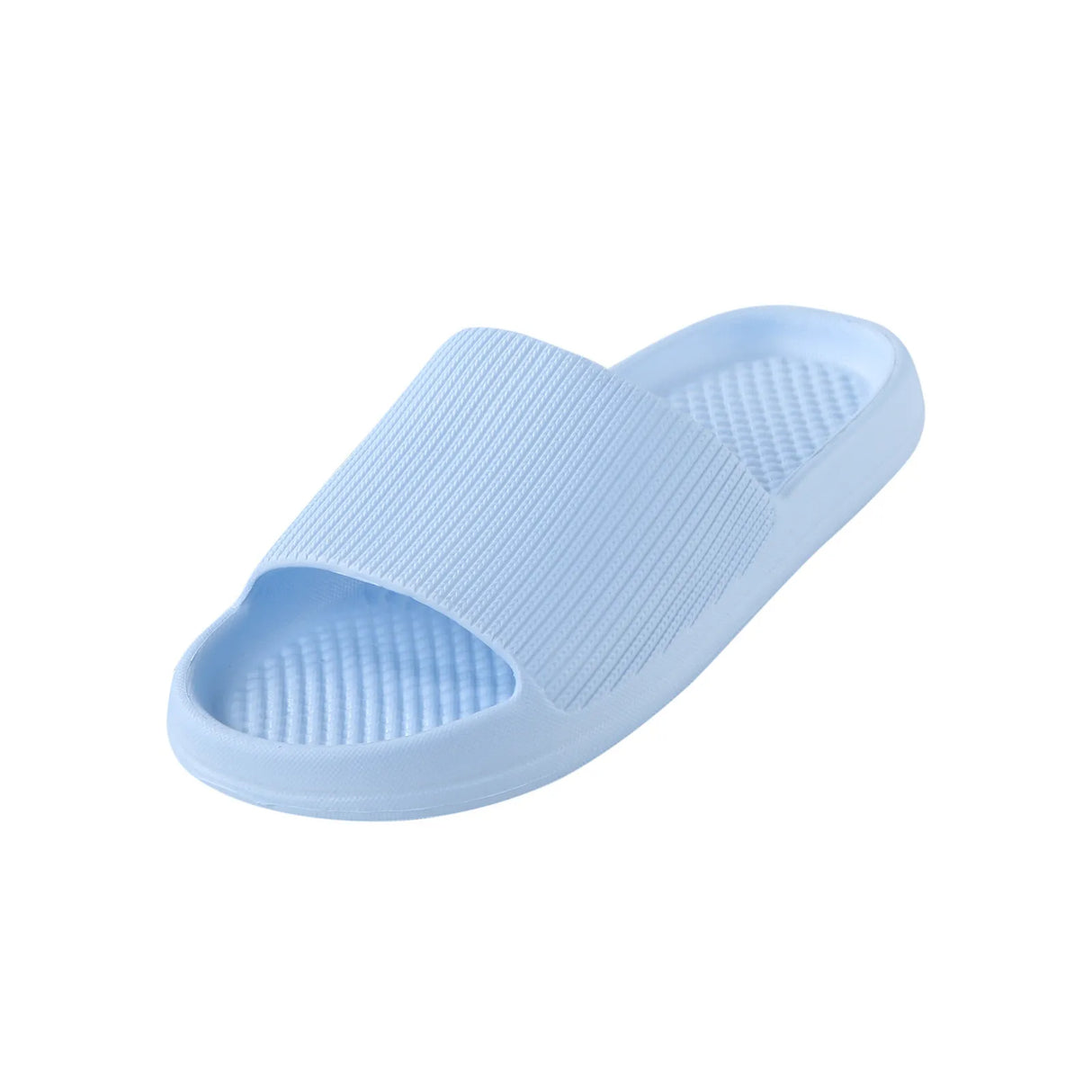 2024 Fashion Men Women Slippers Homewear Anti Slip Wear Resistant EVA Thick Sole Comfortable Indoor Slippers Bathroom Flip Flops