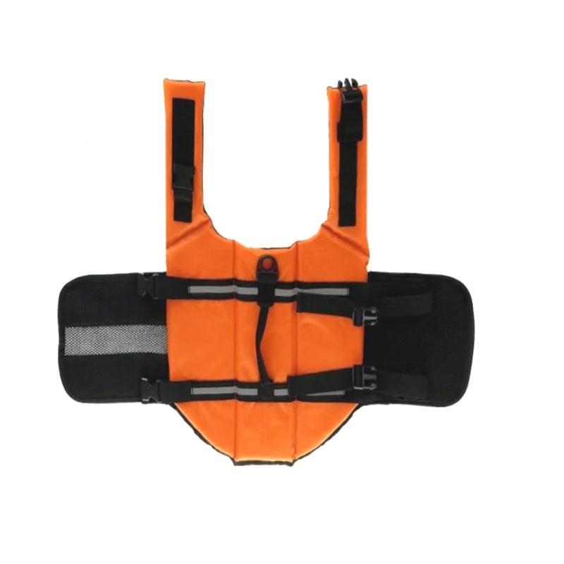 Dog Life Vests Adjustable Pet Dog Life Jacket With Reflective Strips Dog Flotation Vest For Cat Small Medium Large Dogs Swimming