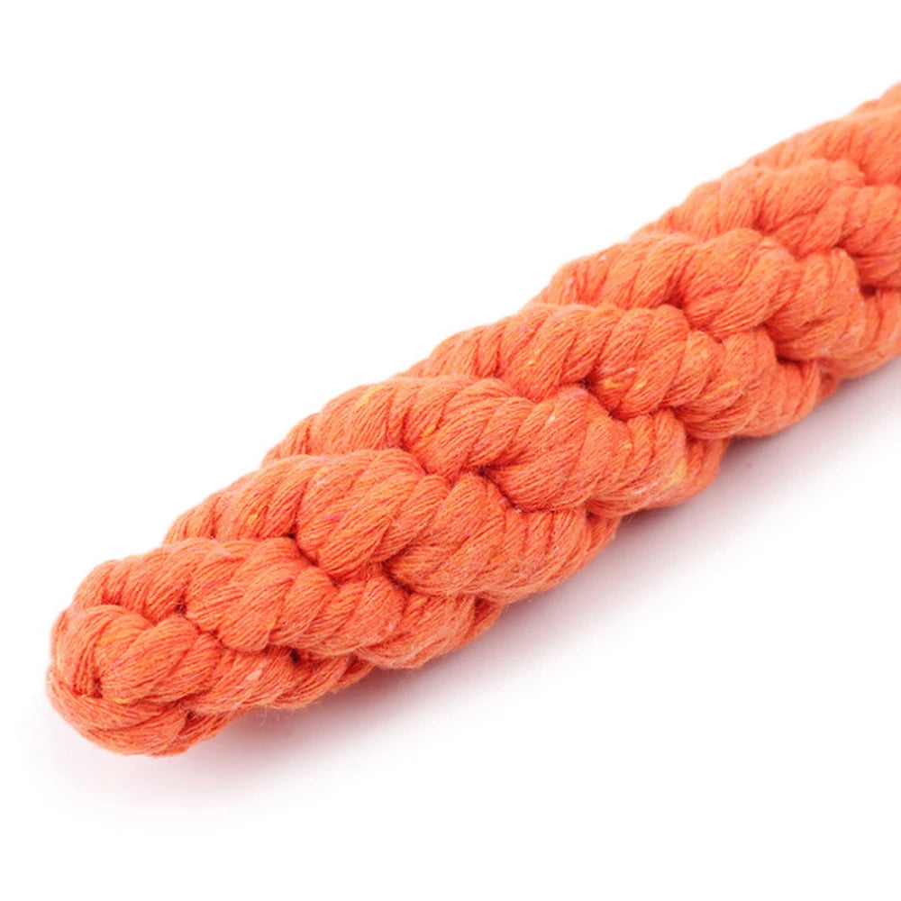 Cat Toys Carrot Pet Toys Durable Cotton Rope Woven Puppy Chew Toys for Cats Molar Cleaning Teeth Pet Supplies Cat Accessories