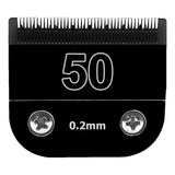 Black Detachable Pet Dog Grooming Clipper Stainless Steel Blades Set,Compatible with Andis,Oster A5,Wahl KM10 Series Clippers