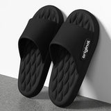 Cloud Slippers For Men Flip Flops Beach Sandals Bathroom Non-Slip Slides Simplicity Letters Women Slippers Indoor Home Shoe Male