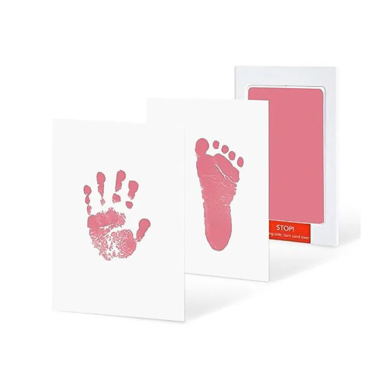 Newborn Baby Footprints Handprint Ink Pads Kits for DIY Photo Frame Accessories Newborn Baby Pet Cat Dog Paw Print Souvenir Gift