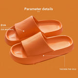 House Floor Sofa Slippers Women Men Indoor Outdoor Slipper Quality Sole Soft Eva Anti-Slip Shoes Female Male Beach Shower Slides