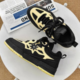 Top Men Casual Shoes Fashion Luxury Designer Black Outdoor Sport Skateboarding Shoes Male White Trainers Plate-forme Sneakers