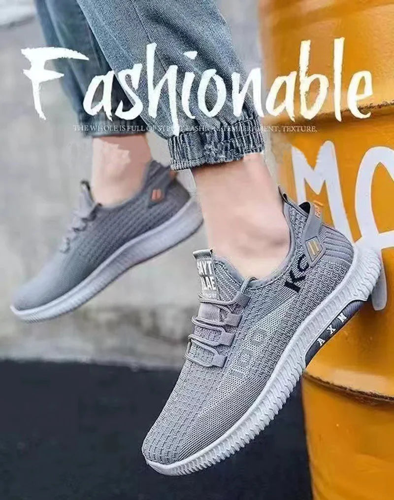 Men's Shoes New Summer Thin Sneakers Casual Shoes Breathable Mesh Comfortable Trendy Hundred Shoes