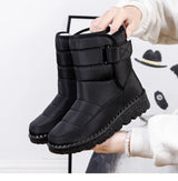 Waterproof Winter Boots for Women 2023 New Faux Fur Long Plush Snow Boots Woman Platform Shoes Warm Cotton Couples Ankle Boots