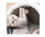 Cute Cat Bed Pet House Kitten Lounger Cushion Small Dog Tent Mat Washable Puppy Basket Cave Mat Soft for Cats House Bed Supplies