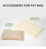 Flannel Pet Dog Bed Dog Sleeping Bed Mat Breathable Warm Pet Beds Cushion For Small  Dogs Cat Pets Accessories for pet bag