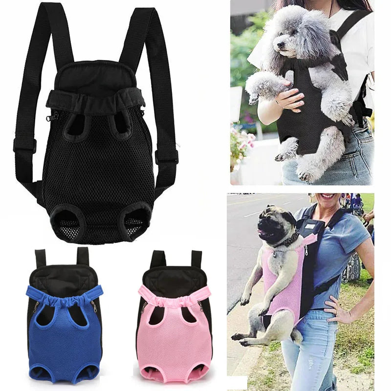 Pet Carrier Bag Breathable Mesh Cat Backpack for Small Dogs & Cats Chihuahua-Friendly Outdoor Travel Shoulder Bag For Medium Pet