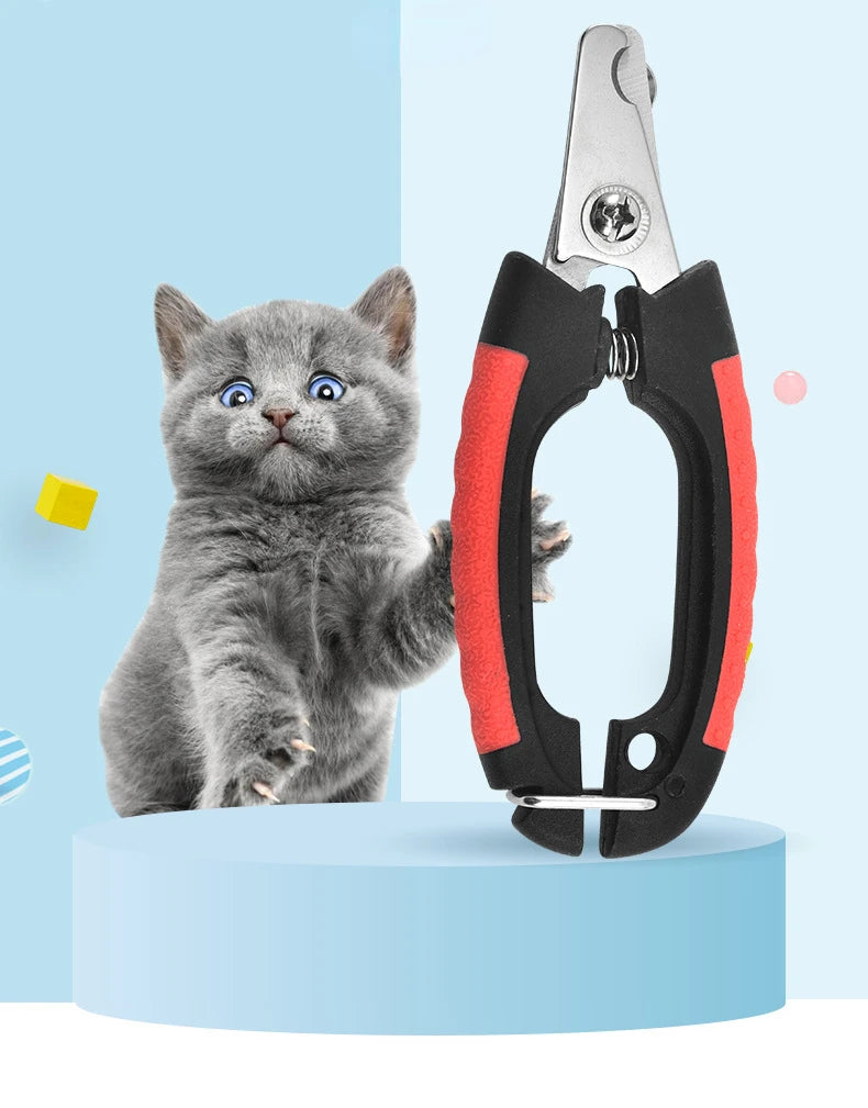 Cat Nail Scissors Pet Dog Nail Clippers Toe Claw Trimmer Professional Pet Nail Clippers Grooming Products for Puppy Dogs Cat