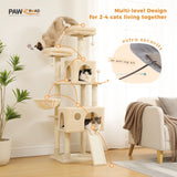 Domestic Delivery Big Cat Tree Tower Condo Furniture Scratch Post Cat Jumping Toy with Ladder for Kittens Pet House Play