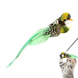 Replacement Head For Funny Cat Stick Toy Various Kinds Cats Rod Feather Birds Teaser Toy For Kitten Pet Supplies