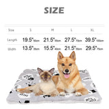 Winter Pet Dog Bed Mat Soft Fleece Puppy Cat Blanket Dog Mattress Beds Warm Sleeping Cushion Kennel For Small Medium Large Dogs