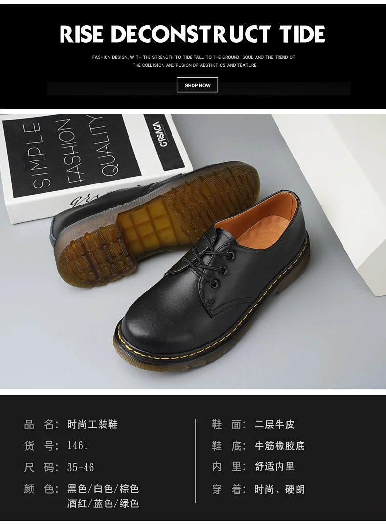 Casual Sneaker Leather Shoes Loafers Sports and Leisure Soft and Comfortable Fashion Round Toe Men's Casual Shoes Work Wear