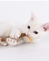 Cat Toys Silvervine Chew Stick,Kitten Treat Catnip Toy Kitty Natural Stuff with Catnip for Cleaning Teeth Indoor Dental