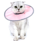 Waterproof Cat Recovery Collar, Adjustable Pet Cone Collar, Protective Cat Neck Cones to Stop Licking Wounds