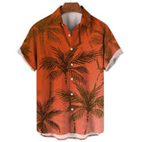 Summer Shirt Hawaiian Shirts For Men Beach Vacation Short Sleeve Tops Casual Men's Blouse Fashion Camisas De Hombre Clothing XL