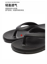 Comwarm Unisex Soft Cloud Slipper Platform Flip-flops Women's Summer Beach Sandals with Arch Support for Non-slip Bathroom Men