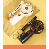 Fan Summer Mini USB Charging Small Fan Cute Cartoon Portable Handheld Fan