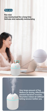 Mini Large Mist Volume USB Air Humidifier Household Small Desktop Intelligent Car New Aromatherapy Machine