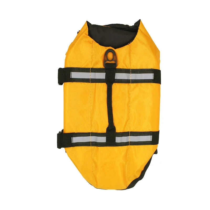 Dog Life Vests Adjustable Pet Dog Life Jacket With Reflective Strips Dog Flotation Vest For Cat Small Medium Large Dogs Swimming