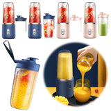 Mini Juice Blender Cup USB Rechargeable 40W Fruit Shakes Juicer Mixer Automatic Small Electric Juicer Wireless Smoothie Blender