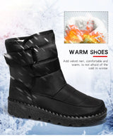 Waterproof Winter Boots for Women 2023 New Faux Fur Long Plush Snow Boots Woman Platform Shoes Warm Cotton Couples Ankle Boots