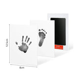 Newborn Baby Footprints Handprint Ink Pads Kits for DIY Photo Frame Accessories Newborn Baby Pet Cat Dog Paw Print Souvenir Gift