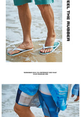 3D Memory Sponge PU Massage Men's Flip Flops Summer Antiskid Outdoor Sandal Clip Casual Beach House Rubber Soft Women Slippers