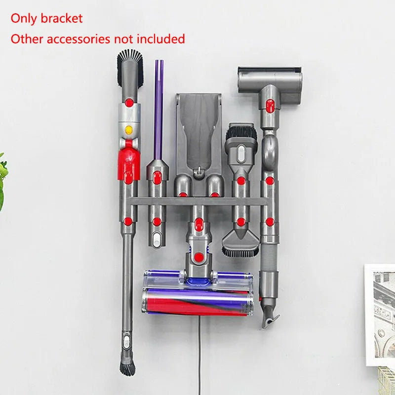 For Dyson V7 V8 V10 V11  V15 Vacuum Cleaner Place Brush Head Nozzle Cleaning Accessories Bracket Storage Shelf Tools Holder