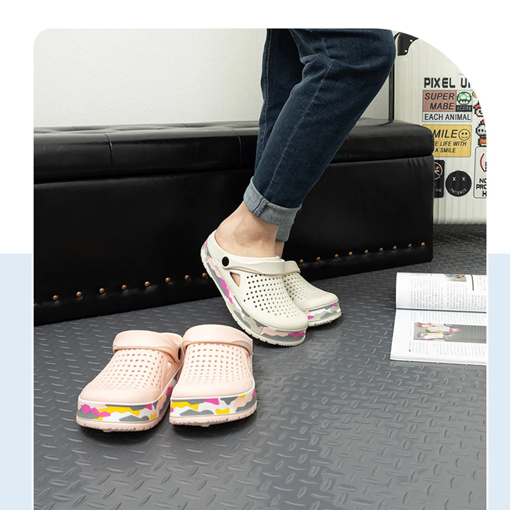 New Woman Slipper Summer Lightweight Comfortable Sandals Lady EVA Soft Sole Slides Shoes Outdoor Walking Beach Shoes Flip Flops