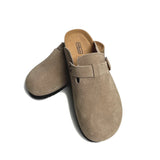 35~43 Women's Slipper Natural Cow Leather Outside Brand Fashion Buckle Comfortable Slippers Women