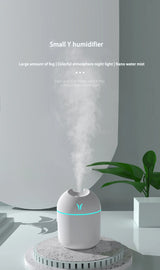 Mini Large Mist Volume USB Air Humidifier Household Small Desktop Intelligent Car New Aromatherapy Machine