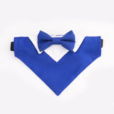 Formal Pet British Wedding Party Suit Scarf Bow Tie Collar Dog Triangle Towel Saliva Towel Pet Clothes Decoration Accessories