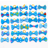 10/20/30PCS Pet Hair Accessories Bows Puppy  Grooming Bows Mix Colours Decorate Hair for Small Dog Hair Rubber Band Dog Supplier