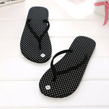 Summer New High-quality Beach Female Sandals Leopard Print Flip Flops Women Non-slip Casual Flat Slippers Polka-dot Slides Women