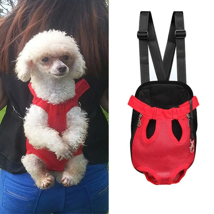 Pet Carrier Bag Breathable Mesh Cat Backpack for Small Dogs & Cats Chihuahua-Friendly Outdoor Travel Shoulder Bag For Medium Pet