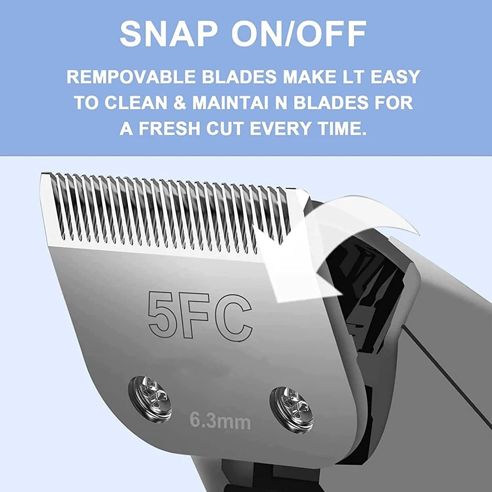 Professional Pet Clipper Blade Replacement A5 Blade Fit Most Andis Compatible with Oster A5,Wahl KM Series Clippers