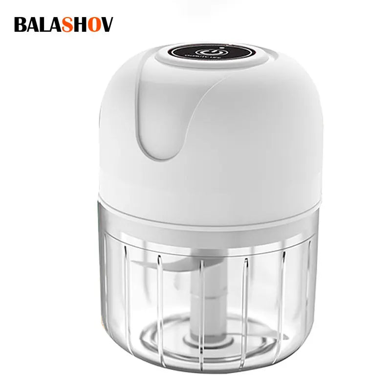 Mini Electric Garlic Chopper USB Meat Grinder Garlic Masher Machine Sturdy Durable Crushed Ginger Vegetable Crusher Kitchenware