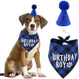 NEW Pet Birthday Party Hat Cats Dog Birthday Hat Dog Birthday Triangle Scarf Cat Accessories Party Wear Decoration Pet Product