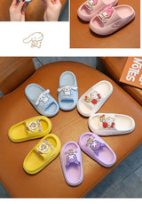 Boys and Girls Indoor Children's Slippers Anti-slip and Wear-resistant EVA Sandals